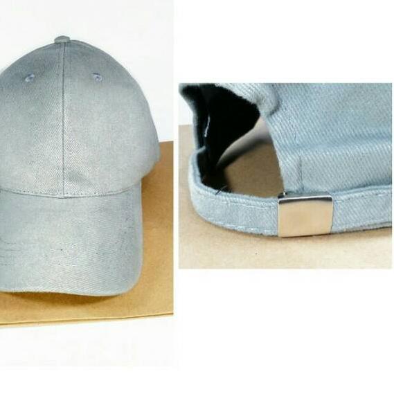 ❄️Trending Topi Polos Rapell Denim Metal Buckel | TERPOPULER | VIRAL | TIKTOK
