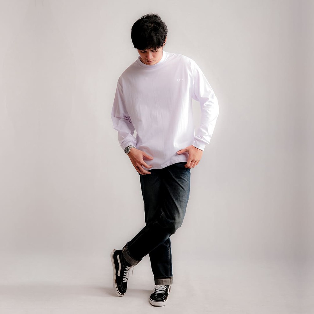 JOHNJILL - Kaos OVERSIZE Long Sleeve