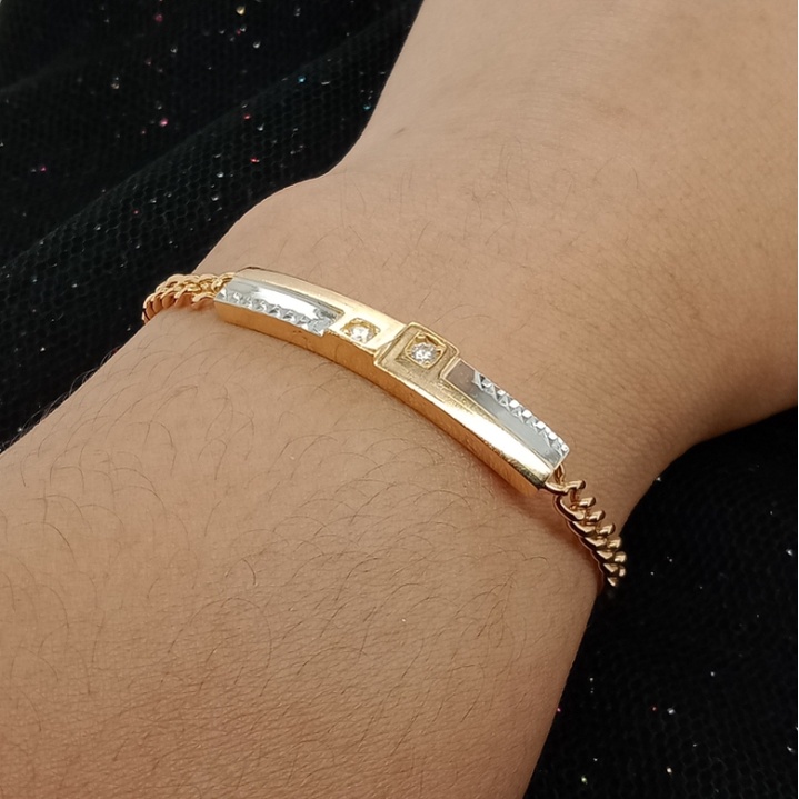 Gelang Emas 17K - 5 gr Kadar 750 - 528