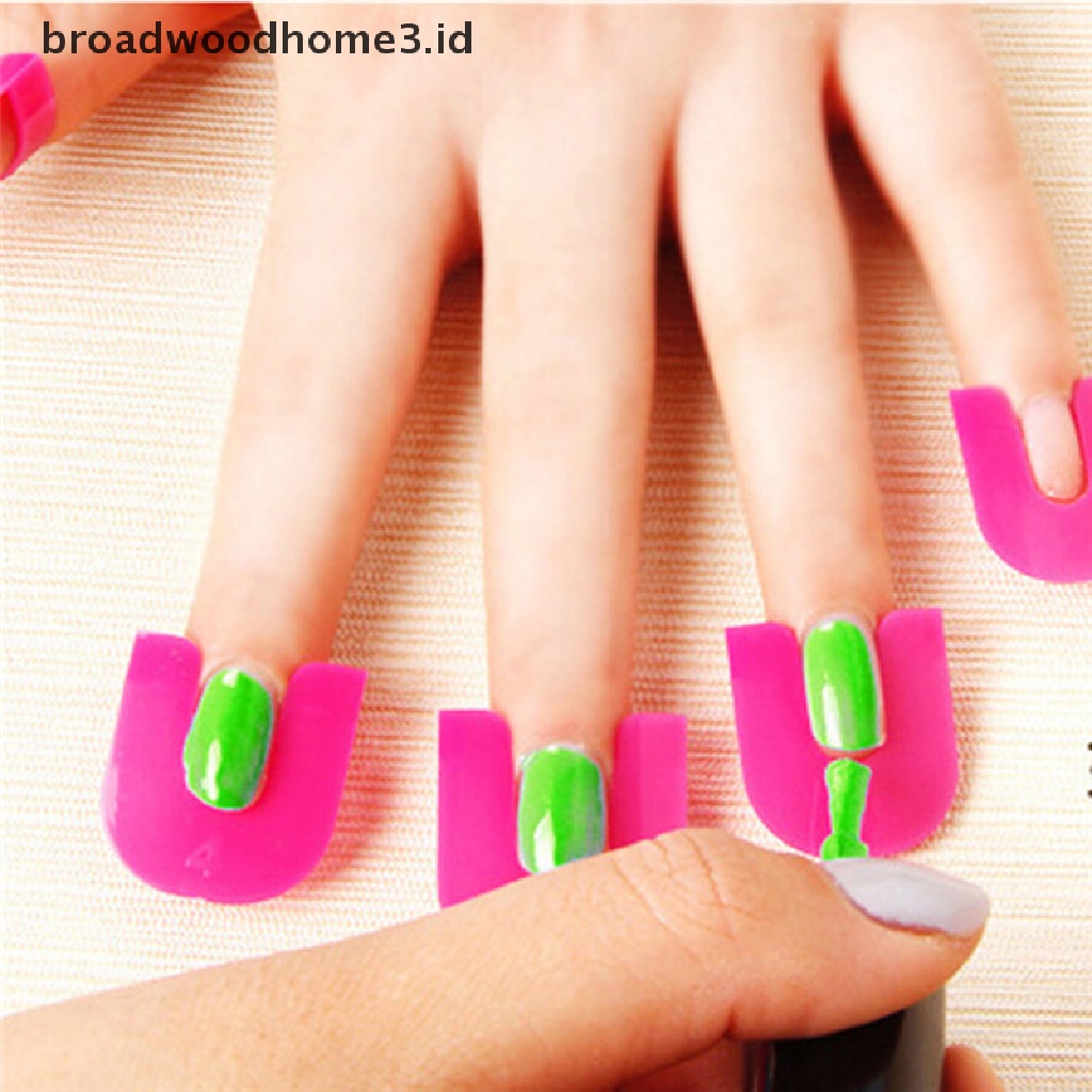 26pcs / set Cover Pelindung Jari Untuk Nail Art