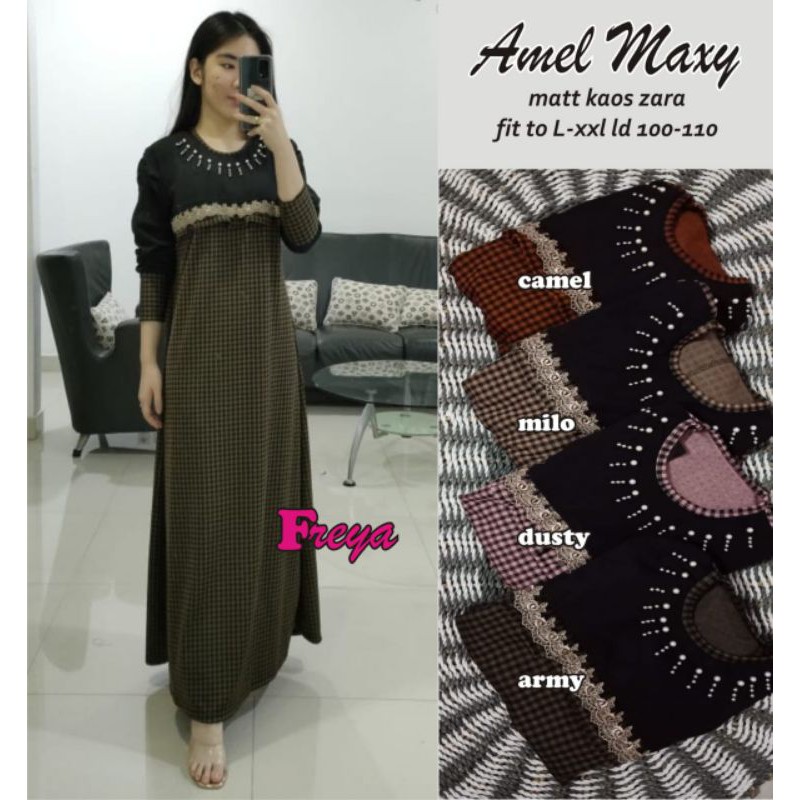 gamis cantik IVONE / IVORY MAXY