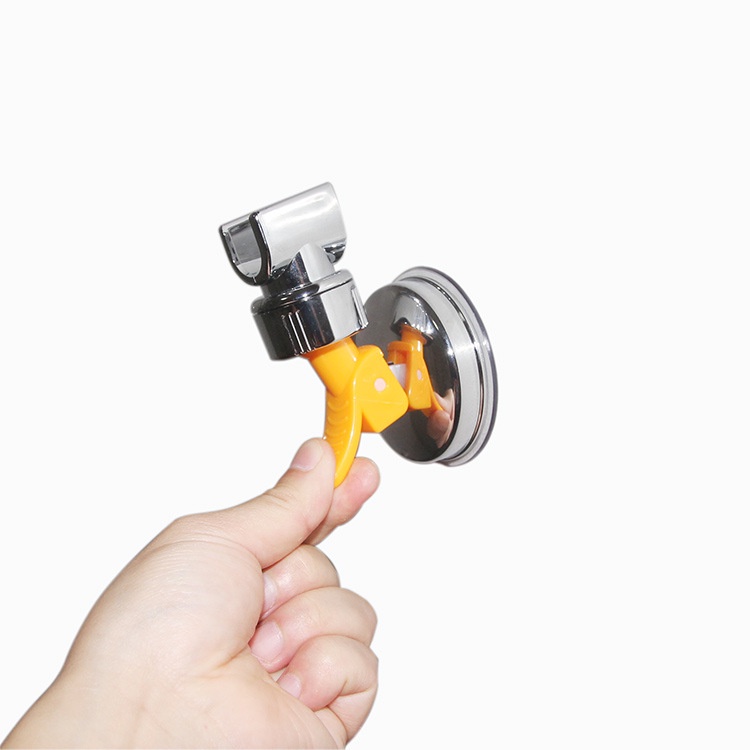 YUN Mall Suction Clamp Holder Shower Mandi 360 Degree Tempat Gantungan Gagang Shower Penyangga Dudukan Shower Rapi Tidak Berantakan Kuat Pengait Penjepit Jepitan Braket Bracket Shower Perlengkapan Mandi Toiletries Adjustable Bathroom Accessories