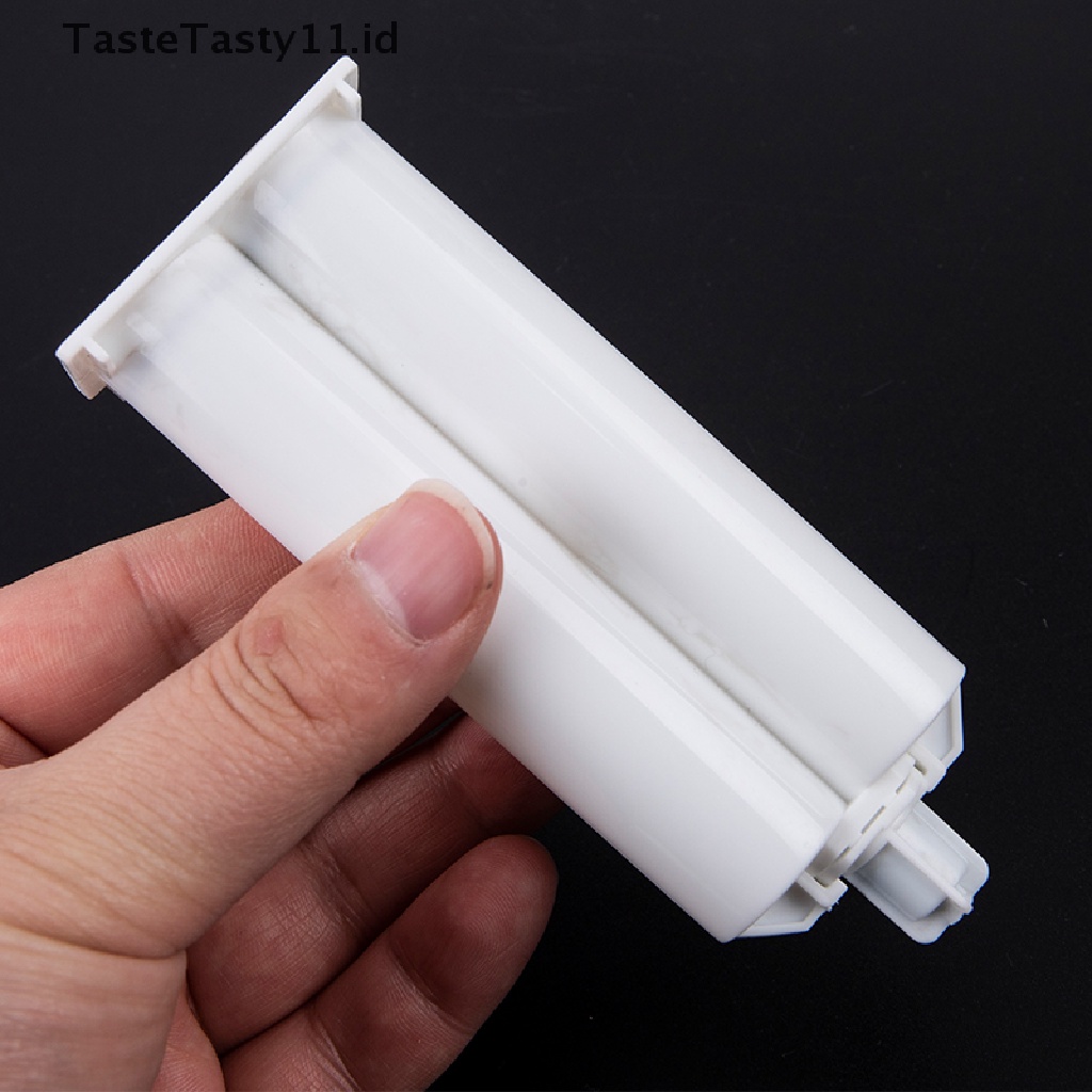 【TasteTasty】 50ml AB Epoxy Gun Cartridge Syringe 1:1 3.0-17S Mixing Nozzles for Pack Epoxies .