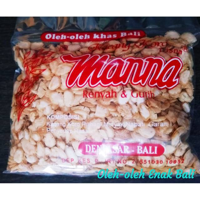 

Kacang Koro Bali Manna 250gr