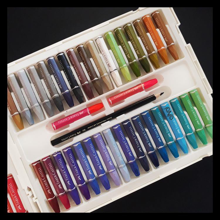 

Faber Castell Hexagonal Oil Pastel Crayon 72 Colours Color Warna Termurah