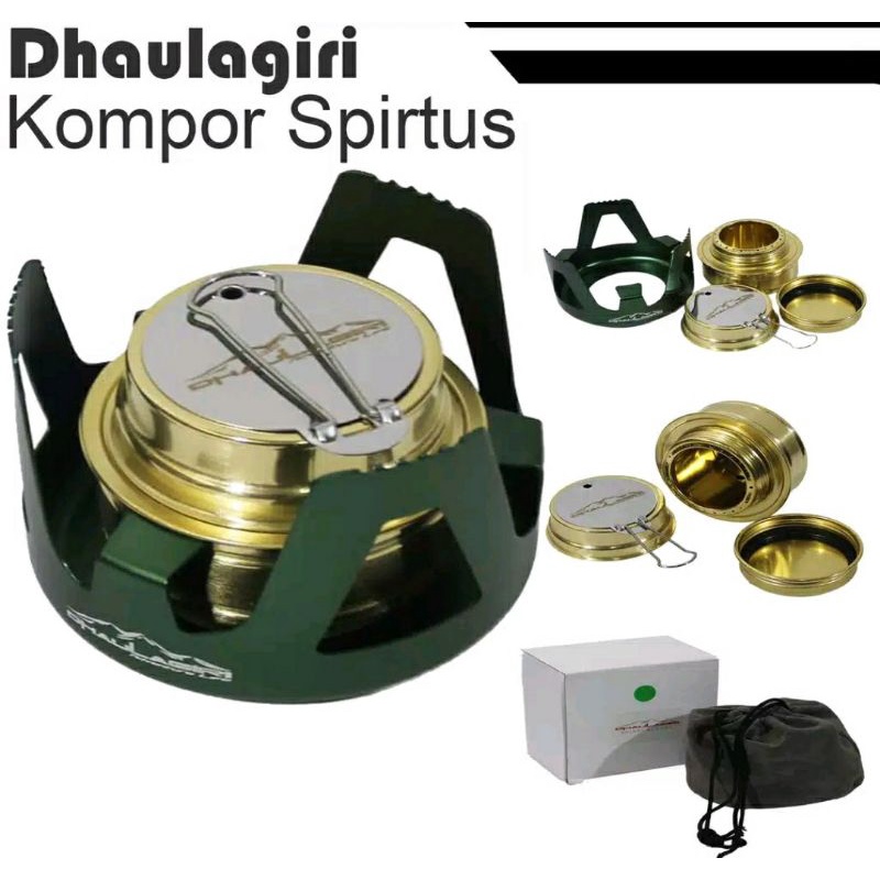 KOMPOR SPRITUS BURNER dhaulagiri / KOMPOR SPIRTUS ULTRALIGHT / kompor camping spiritus dhaulagiri / 