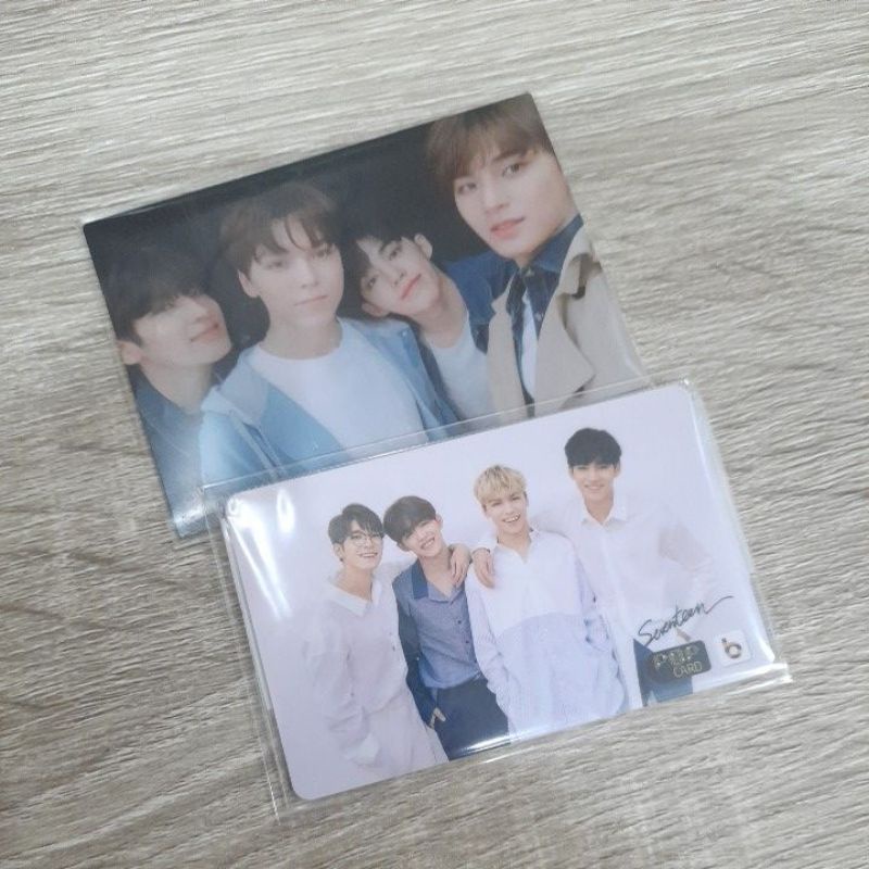 [BOOKED] Seventeen Mingyu Wonwoo Scoups Vernon Hip Hop Unit HHU Haru Tcash TC PC Photocard Set