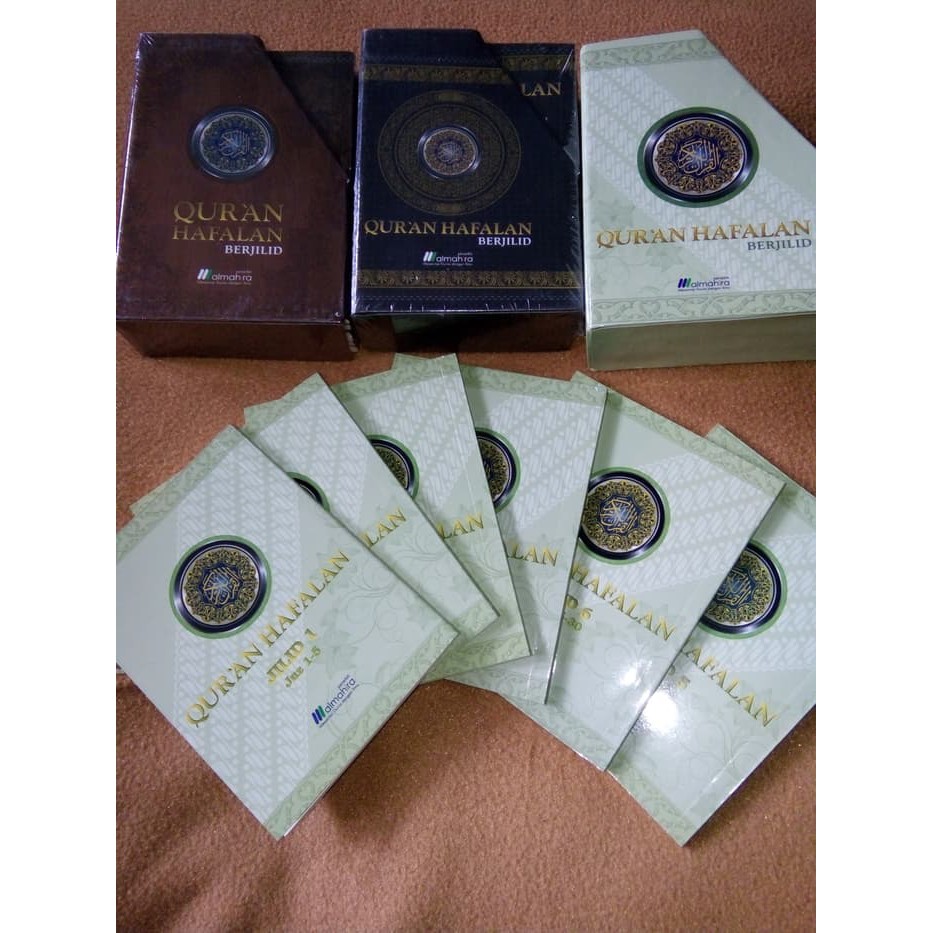Al Quran Hafalan Per 5 Juz Berjilid 6 Kecil Box - Almahira -