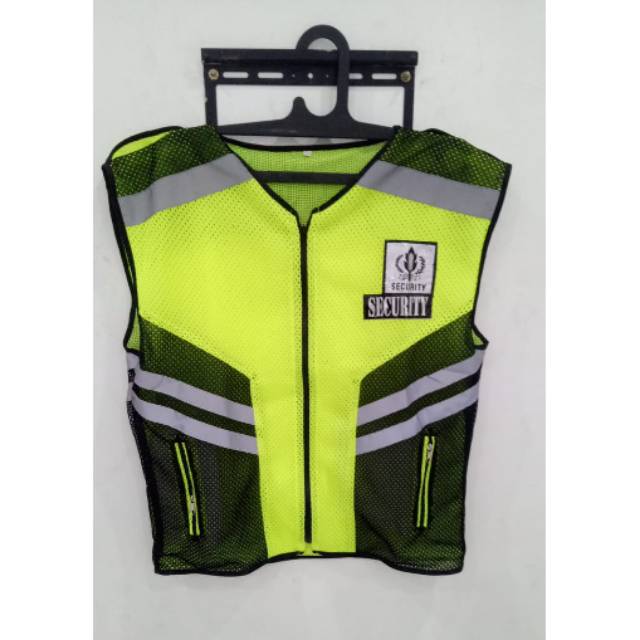 Rompi security / satpam / rompi proyek / rompi safety / rompi parkir / rompi jala jaring