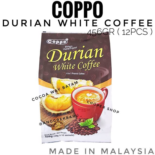 

Coppo Durian White Coffee 456gr