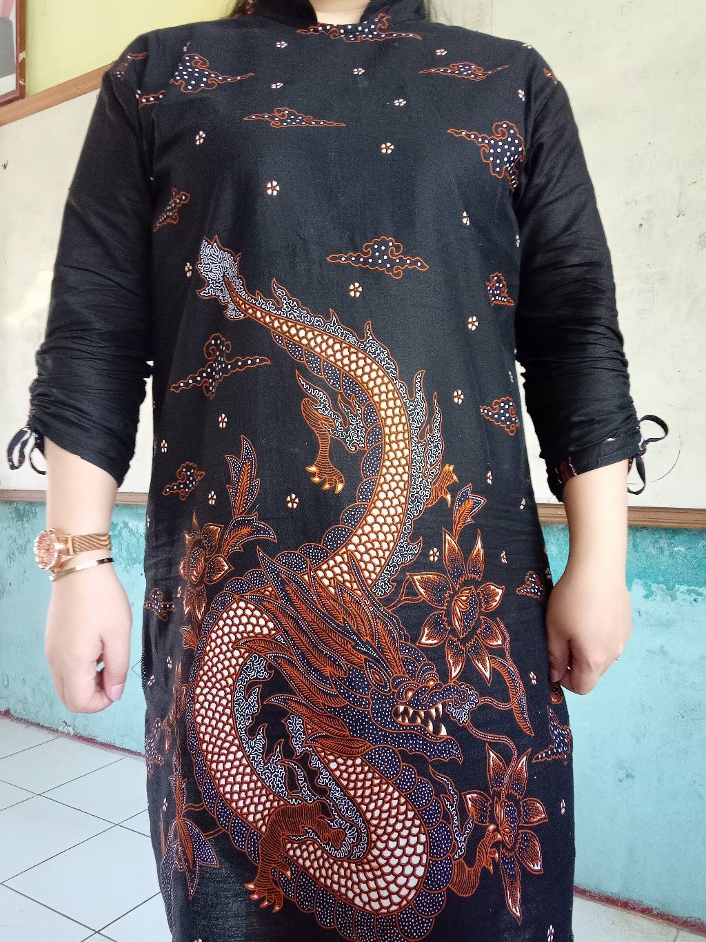 Batik Tunik Shibori Jumputan | Batik Indonesi | Trend Remaja