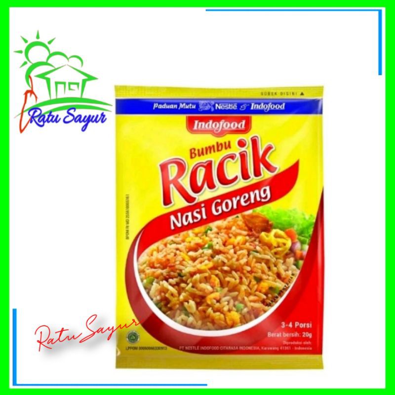 

BUMBU RACIK NASI GORENG 1Pcs/Ratu Sayur Cikeas