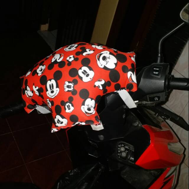 Bantal setir motor tali karet