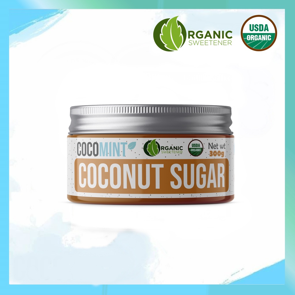 

Organic Coconut Sugar | Gula Kelapa Organik Brown Sugar Cocomint 300gr