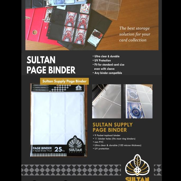 

((COD)) Sultan Page Binder 9 Pocket 25 pages PROMOKode 2635