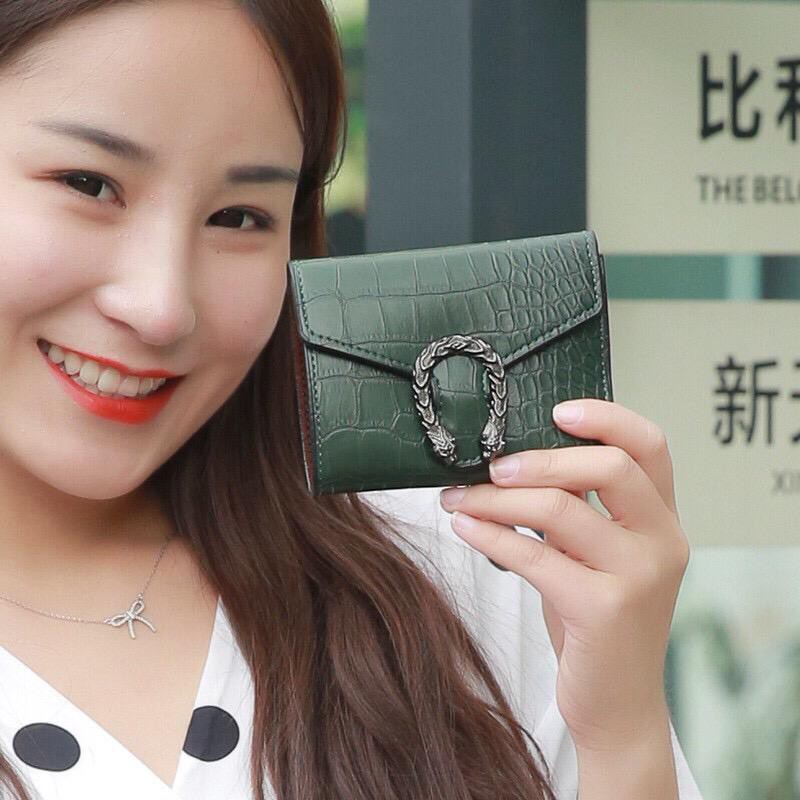 (COD) Dompet Lipat Wanita Dompet Kulit MALLSHOPPING