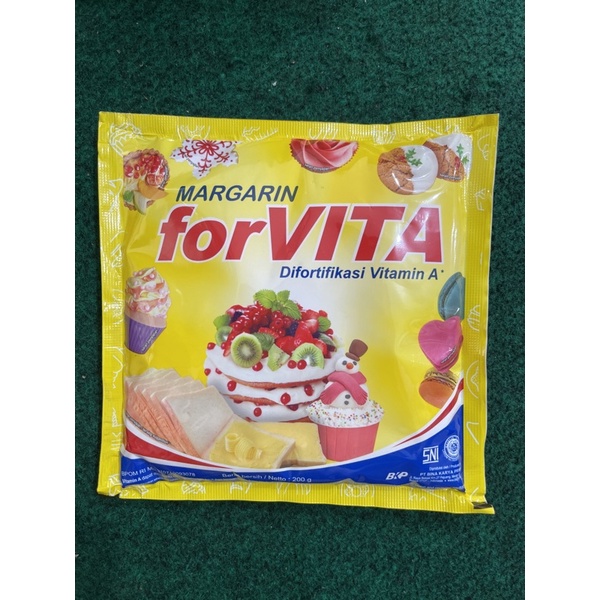 Margarin ForVITA 200gr / mentega / butter