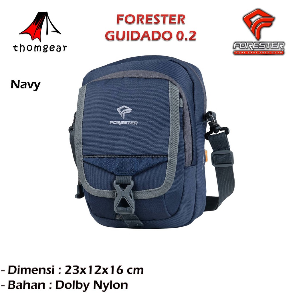 Thomgear Forester 30284 Tas Slempang Travel Pouch Guidado 0.2 + Cb Original