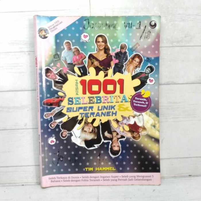 BUKU Anak Kisah 1001 Selebritas Super Unik Dan Teraneh