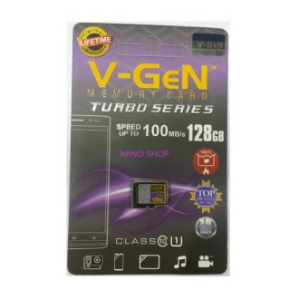 MEMORY CARD 128GB V-GEN CLASS 10 - MEMORY MICRO SD V-GEN TURBO 128GB