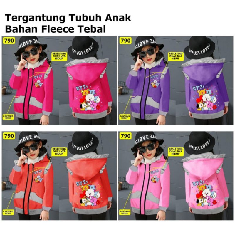 CHIBIKIDZ JAKET BT21 IMPOR QUALITY