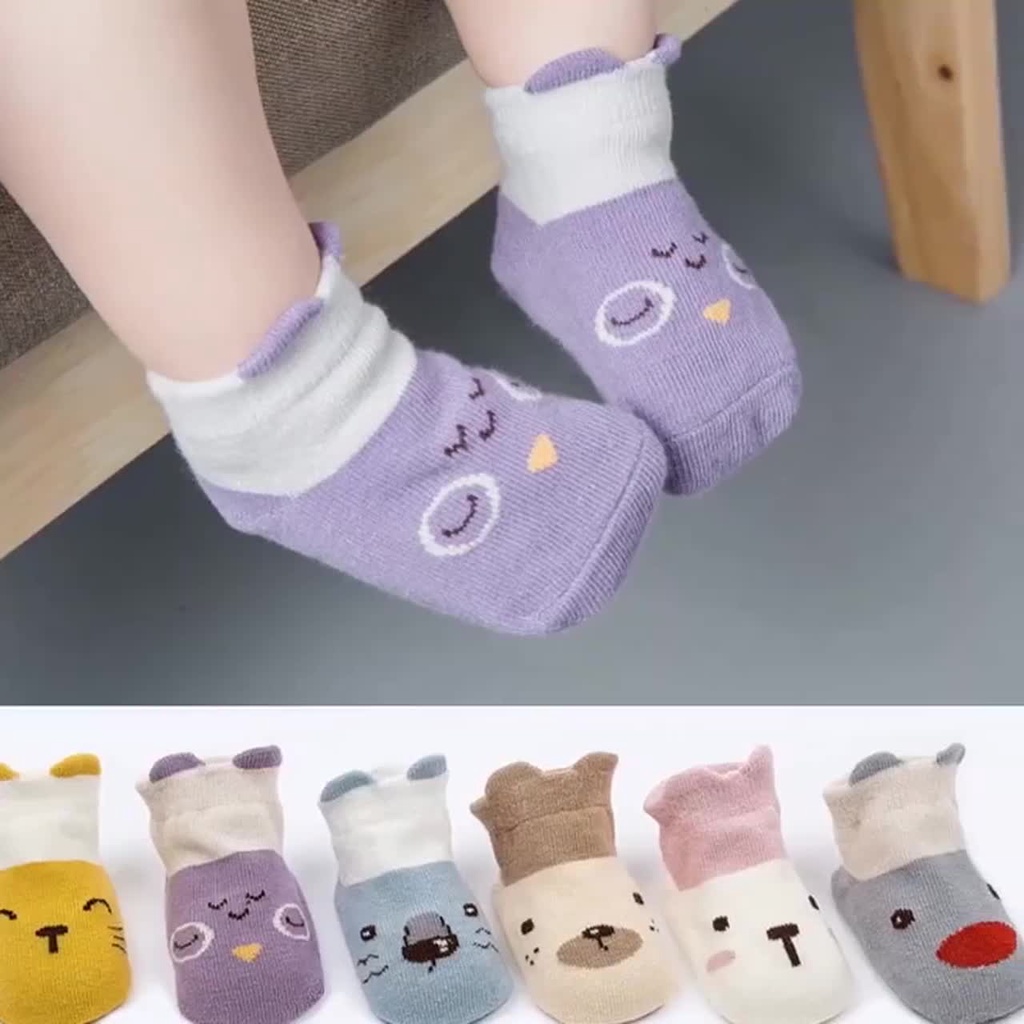 Lucu Kaus Kaki Anak Anti Slip/Kaos Kaki Bayi /Kaus Kaki Bayi Musim Panas/C 120-125