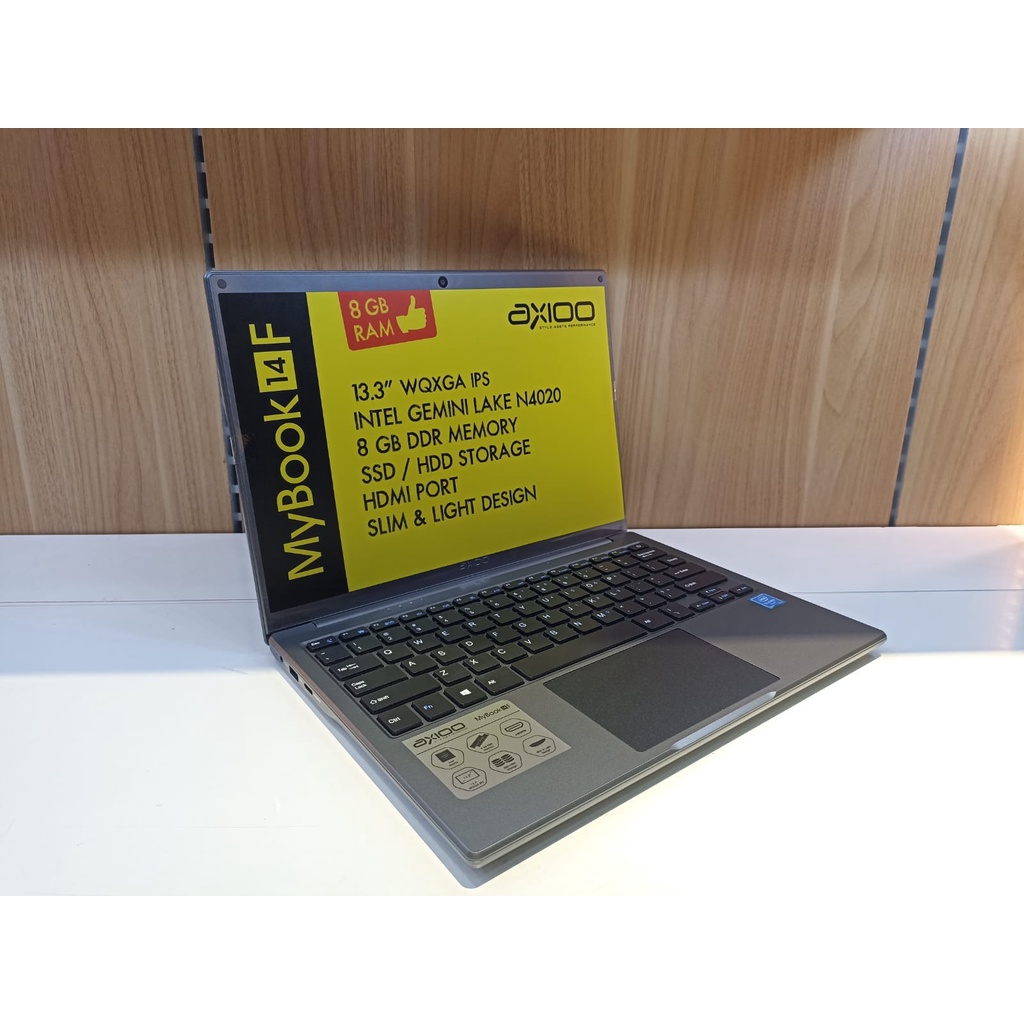 LAPTOP MURAH AXIOO MYBOOK 14H INTEL N4020 4GB 256GB FHD WIN10PRO