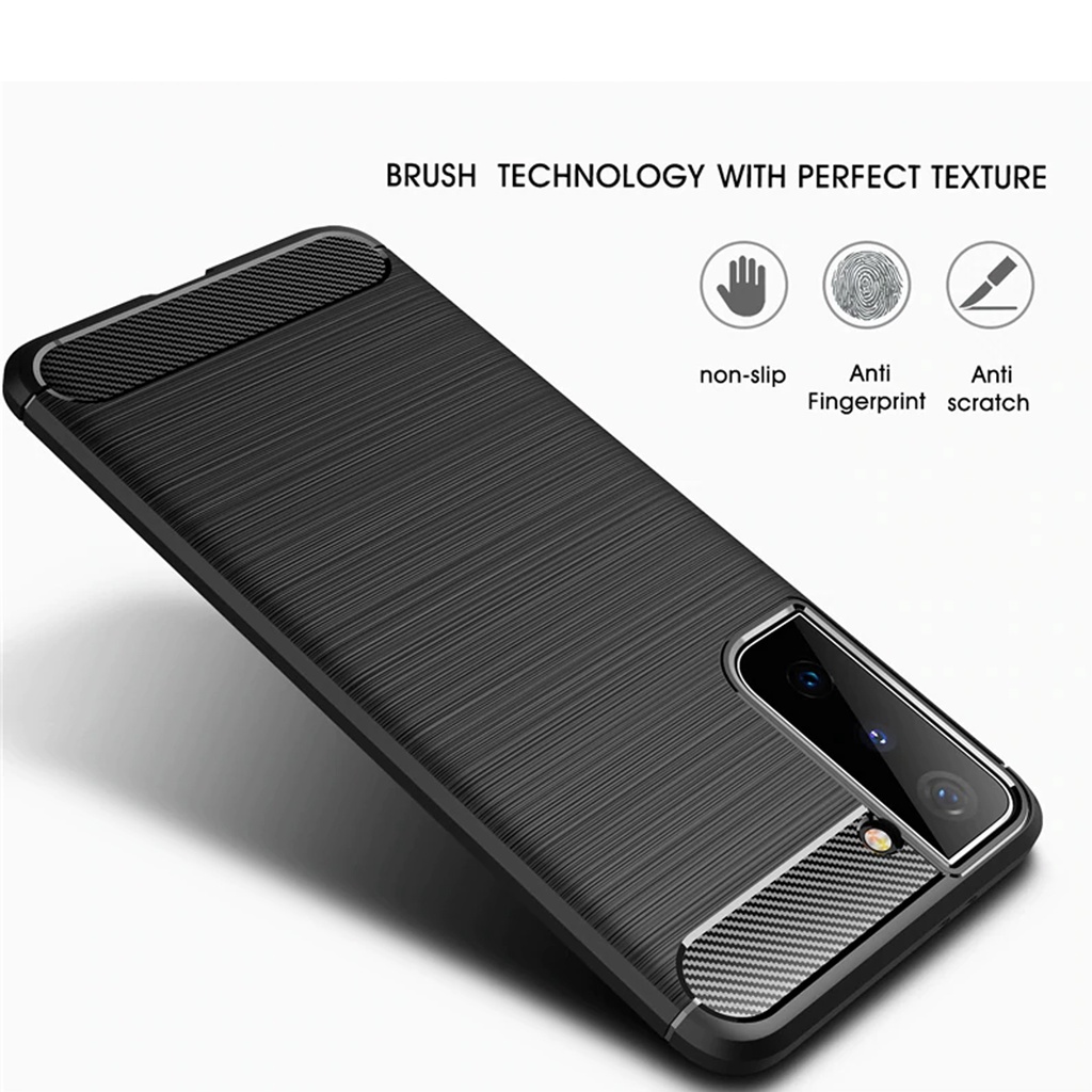 CASE SLIM FIT CARBON IPAKY SAMSUNG GALAXY S21 PLUS SAMSUNG GALAXY S30 PLUS SOFTCASE - FA