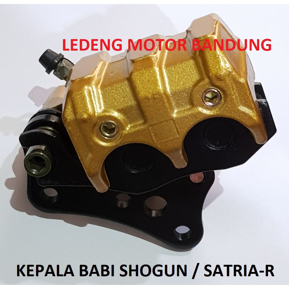 Kaliper Kepala Babi Shogun Satria-R Master Rem Bawah Assy Lokal