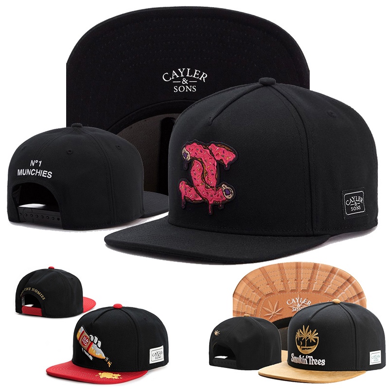 topi pria Brooklyn topi snapback topi wanita fashion cayler and sons cap Hip Hop Motif Bordir Angka 23 cap