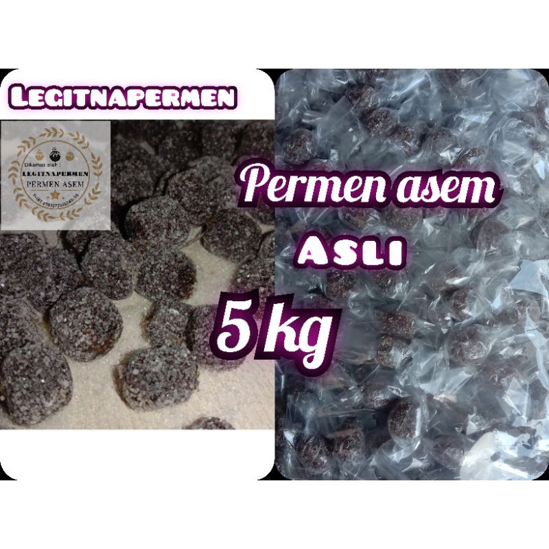 

PERMEN ASEM 1BAL 5KG