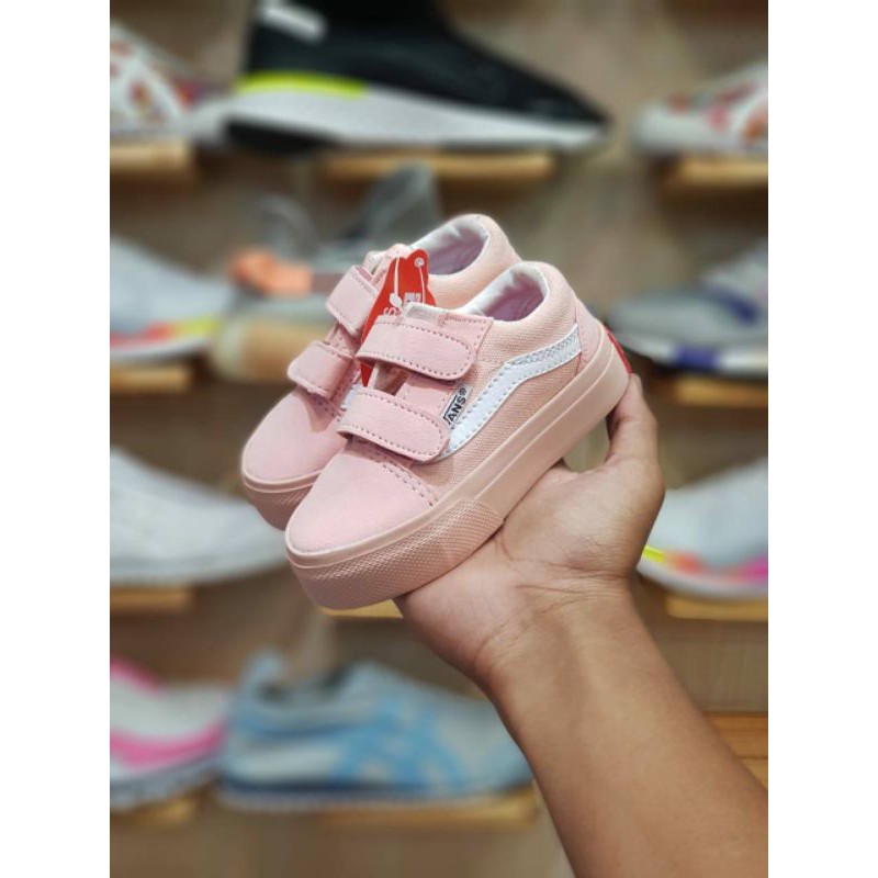 SEPATU ANAK VANS OLDSKOOL PEREKAT PREMIUM HIGH QUALITY SEPATU SNEAKERS ANAK