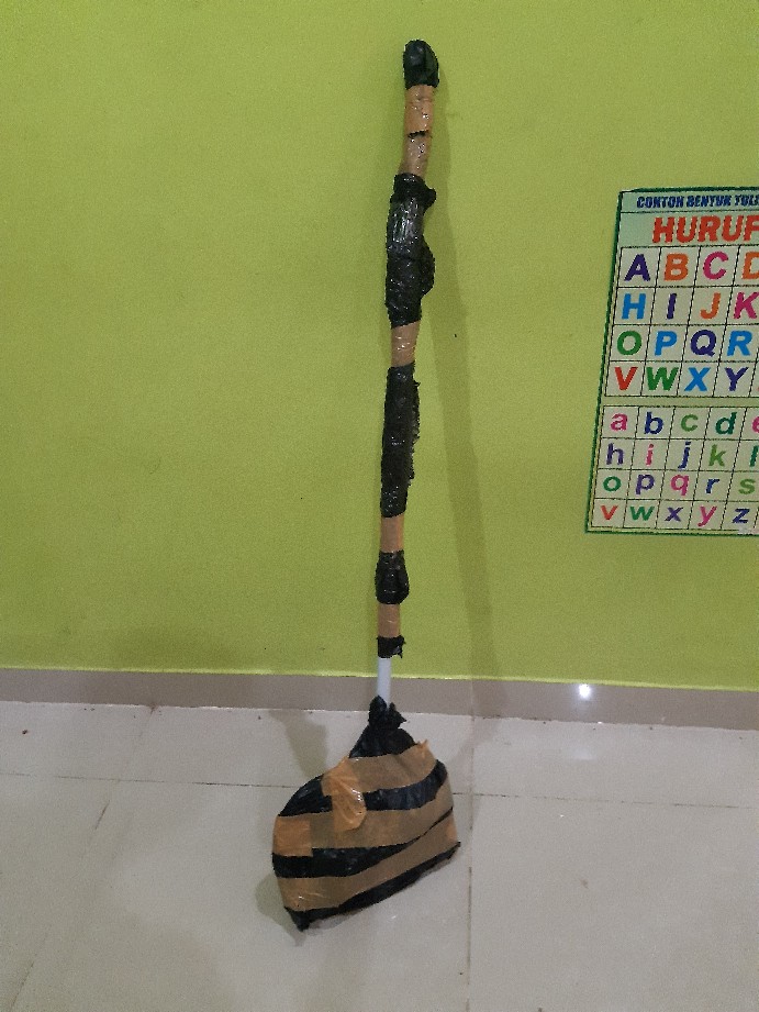 Sapu Ijuk Kipas Hitam 2 Macan