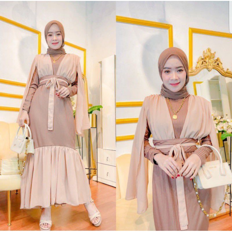 VERANI DRESS FADLINASALSA / AYLEEN DRESS // READY SIAP KIRIM YAA 