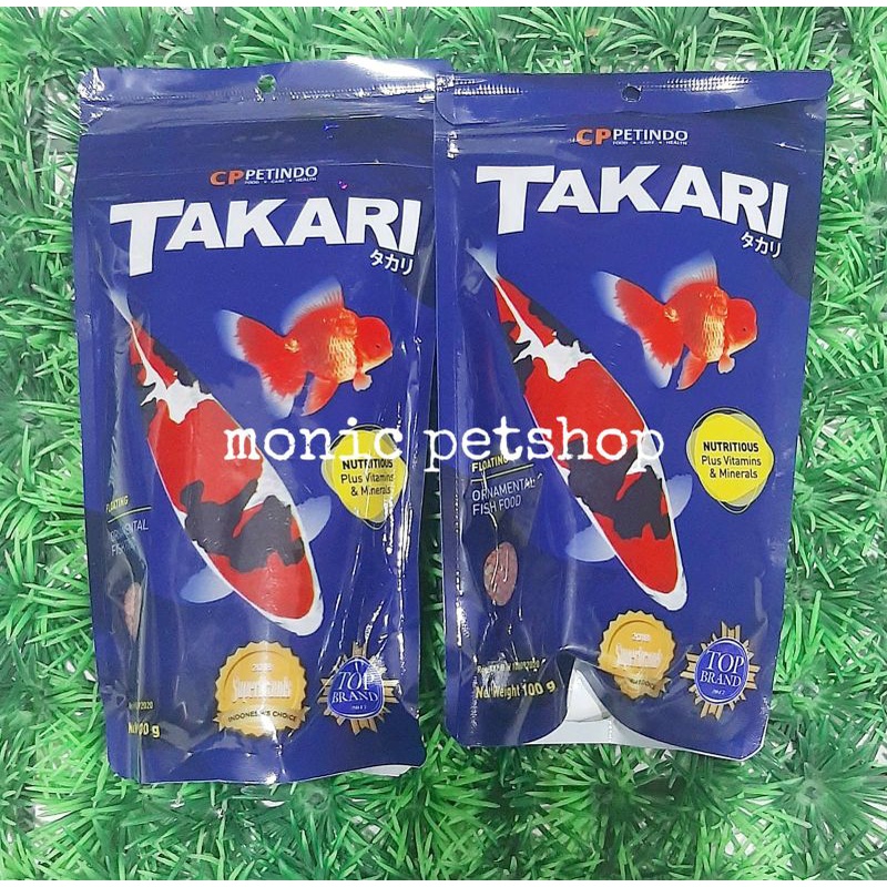 TAKARI Makanan Ikan Hias Kemasan 100gr