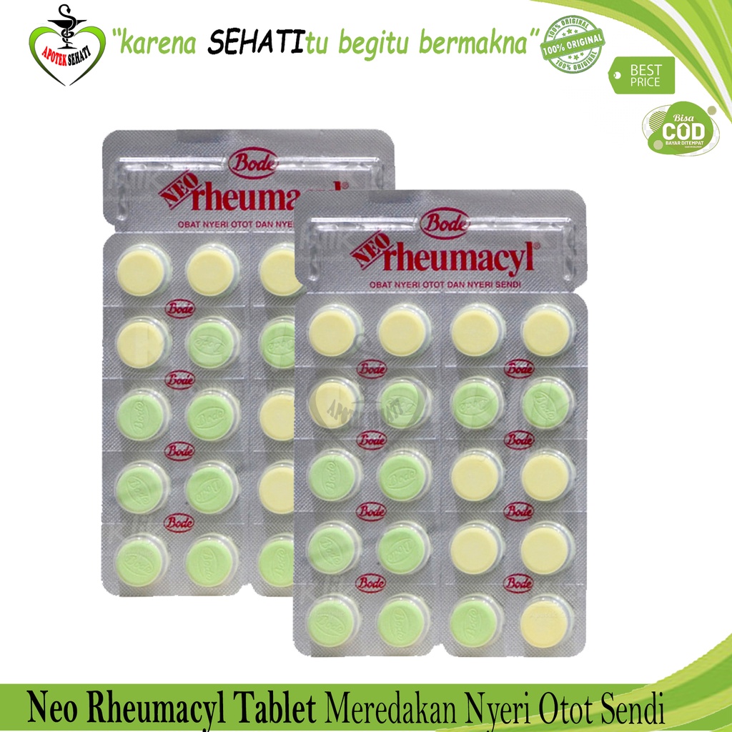 Neo Rheumacyl 20 Tablet / Remasil / Obat Nyeri Otot Dan Sendi