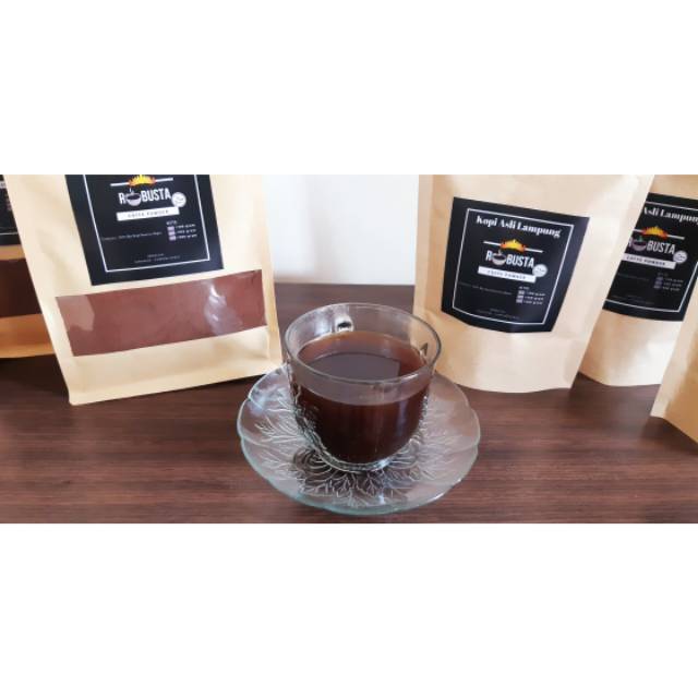 

Kopi Robusta Asli Lampung 250 gram
