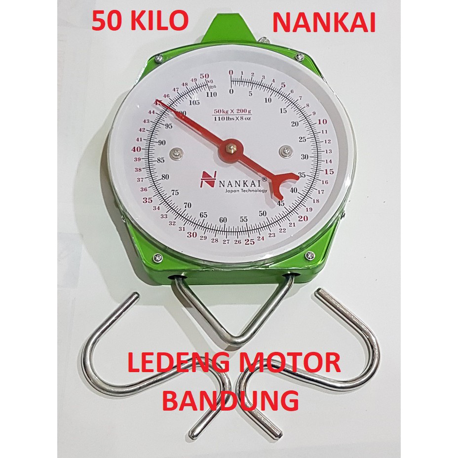 50kg Timbangan Gantung Nankai Hanging Scale Alat Ukur Berat Gantungan