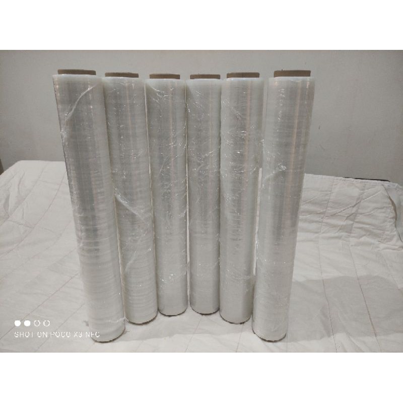 

Plastik Wrapping bening (strech film) 50cm x 150m 17micron