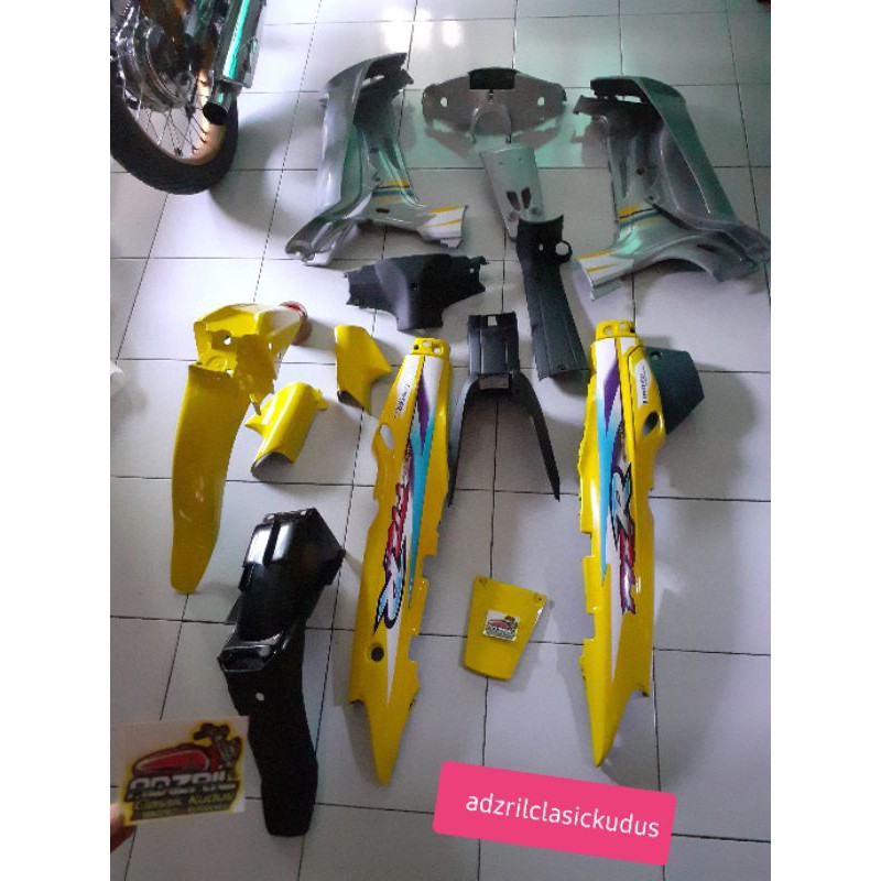 BODI HALUS FIZ R LE LIMITED EDITION KUNING SILVER
