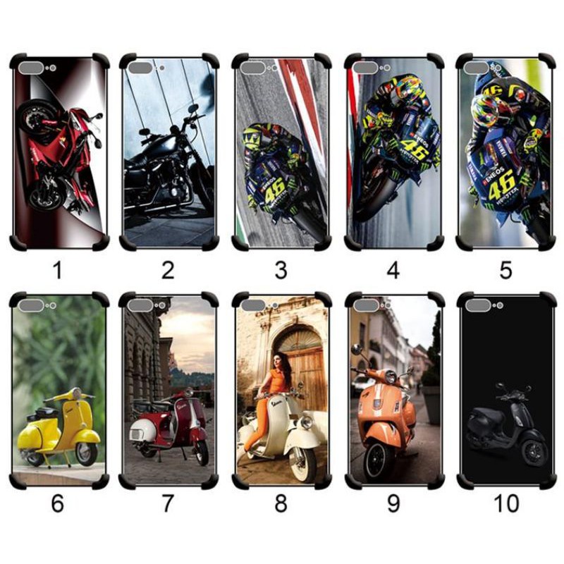 Xiaomi Redmi 9 9A 9C redmi note 9 9pro softcase gambar motor motif karakter case motif karakter