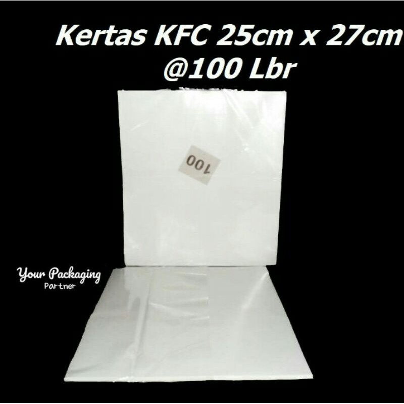

Kertas nasi/ kertas nasi kfc/ kertas bungkus/ kertas serbaguna