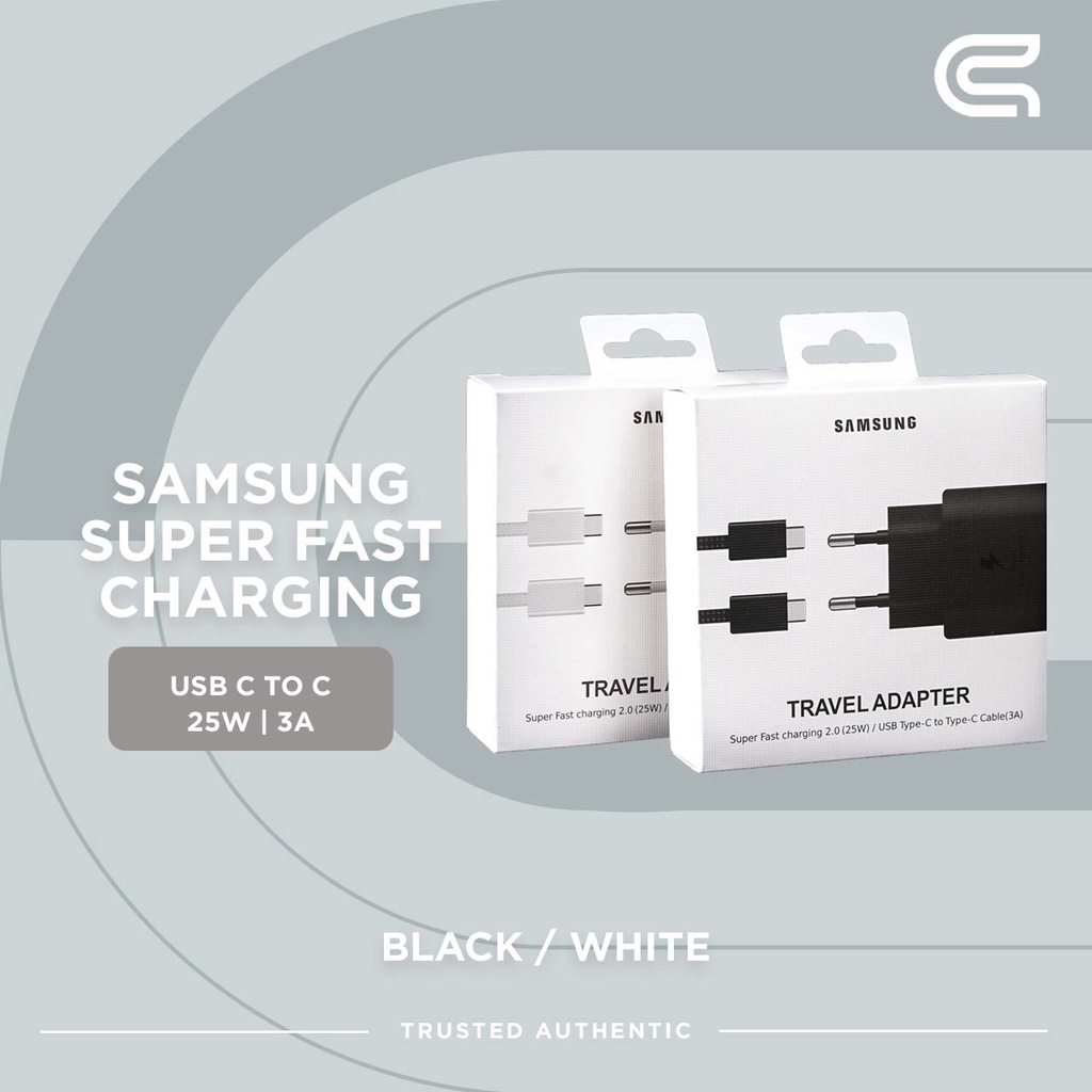 SAMSUNG SUPER FAST CHARGING TYPE C 25 WATT C TO C ORIGINAL