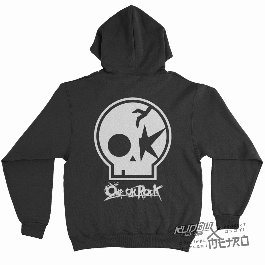 Hoodie One Ok Rock Casual Black Premium Unisex