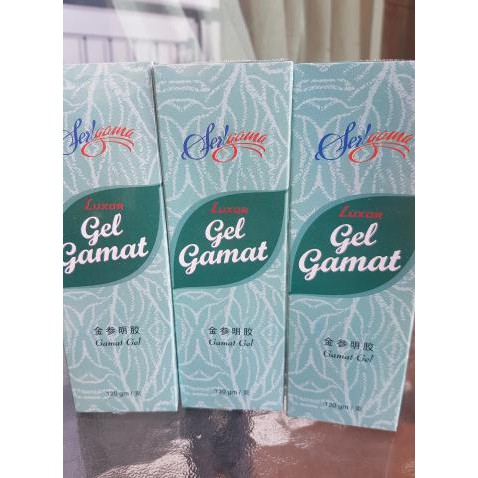 Gel gamat luxor mempercepat penyembuhan luka bakar/ gamat gel luxor