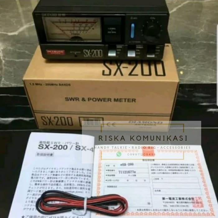 JUAL SWR DIAMOND SX-200 MURAH