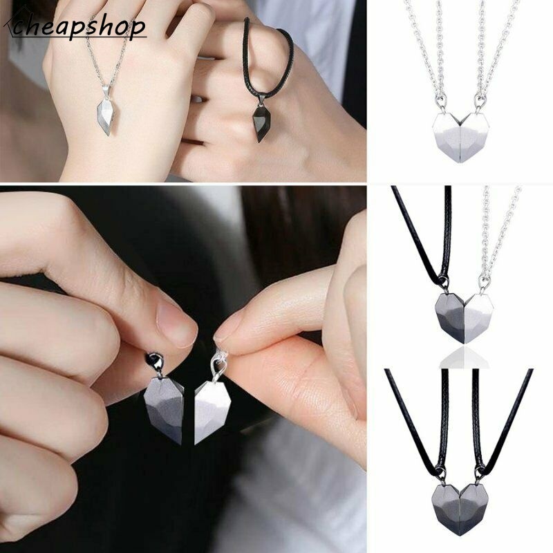 IFYOU Kalung Choker Magnetik Warna Silver Gaya Vintage Untuk Wanita