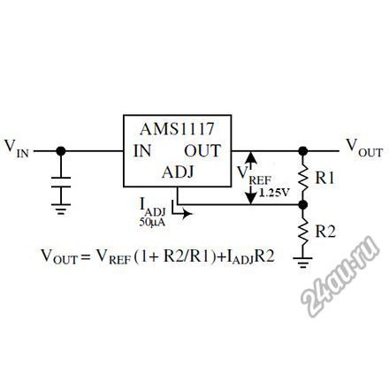 Isi 5 Pcs IC SMD Regulator AMS 1117 ADJ AMS1117