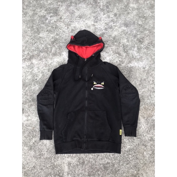 Zipper Hoddie Elstinko Black