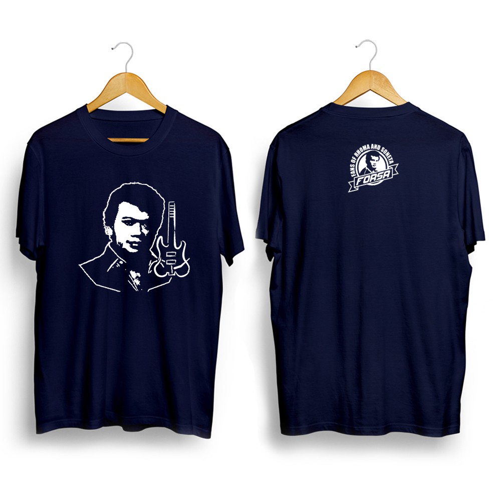 Kaos Rhoma Irama raja dangdut legenda begadang jangan begadang Berkelana Bang Rhoma + Belakang